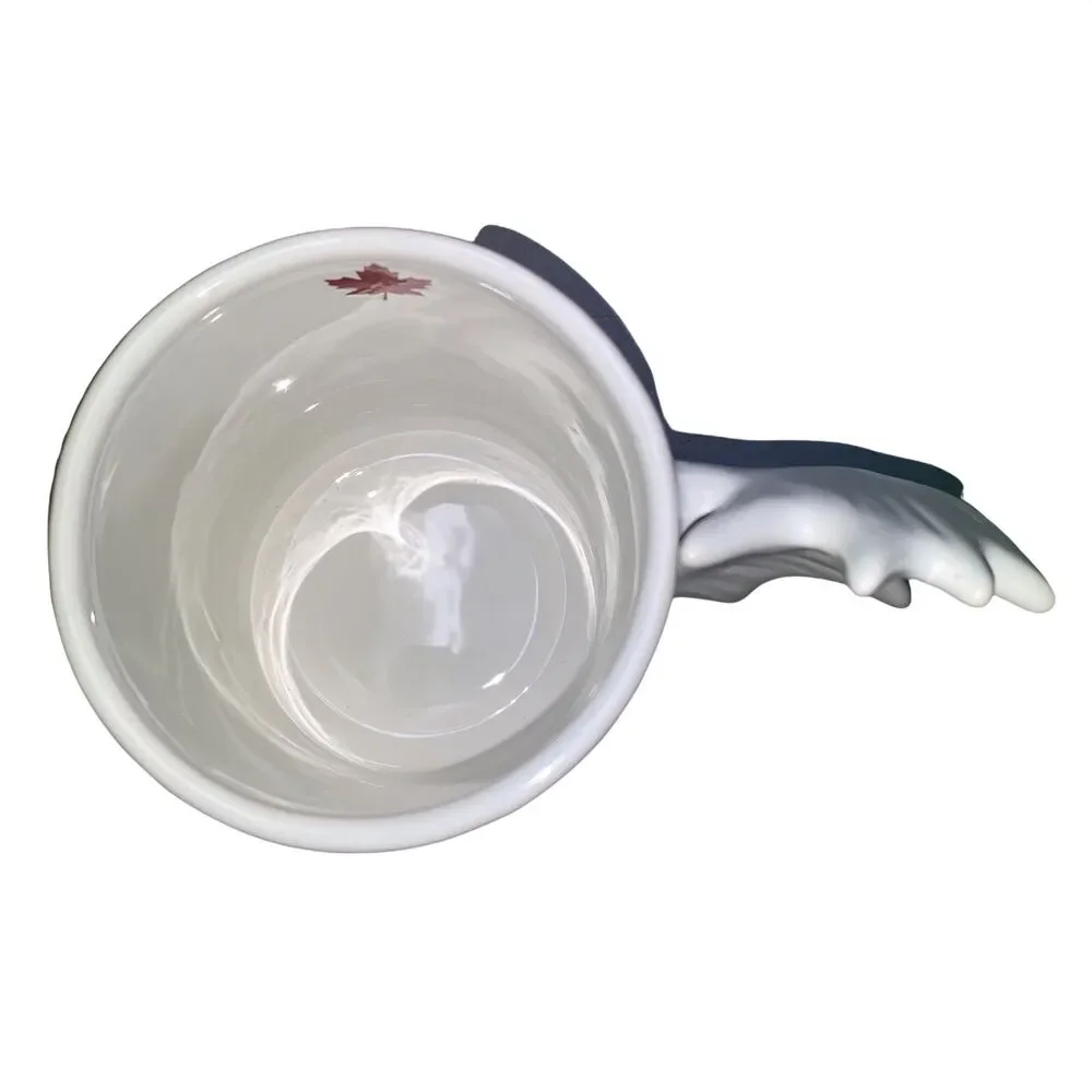 Kiss Me Under The Moosletoe Christmas Holiday Coffee Tea Chocolate Mug Cup